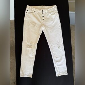 KanCan Women's Skinny Jeans in White